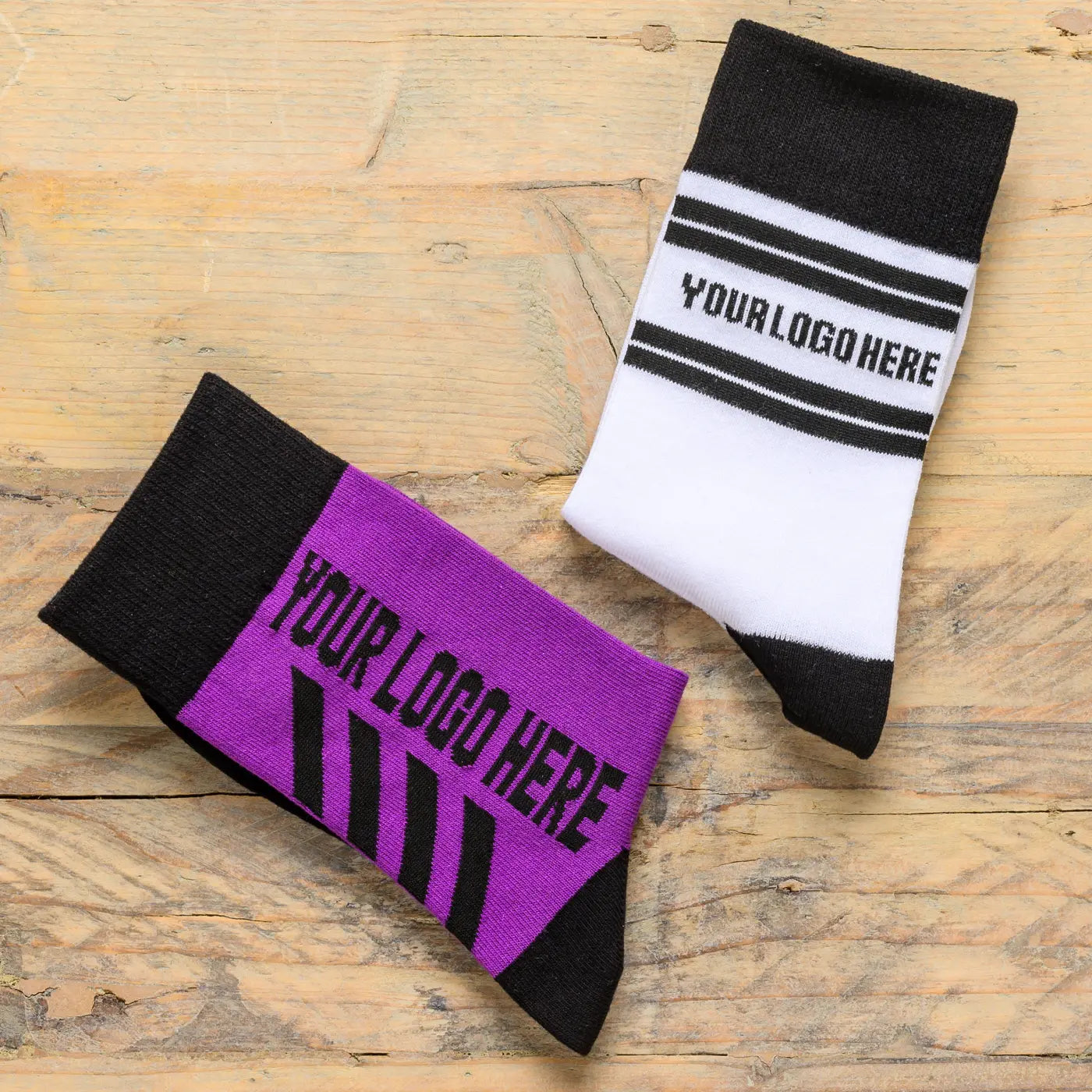 Custom Dress Socks with Logo