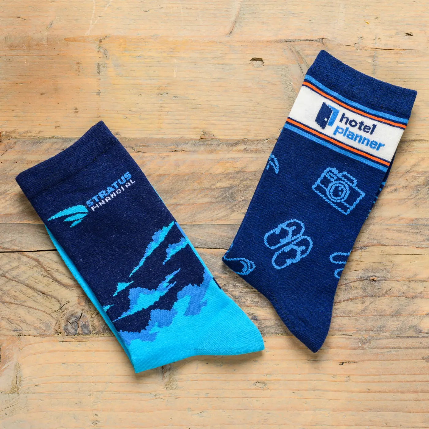 Custom Dress Socks with Logo