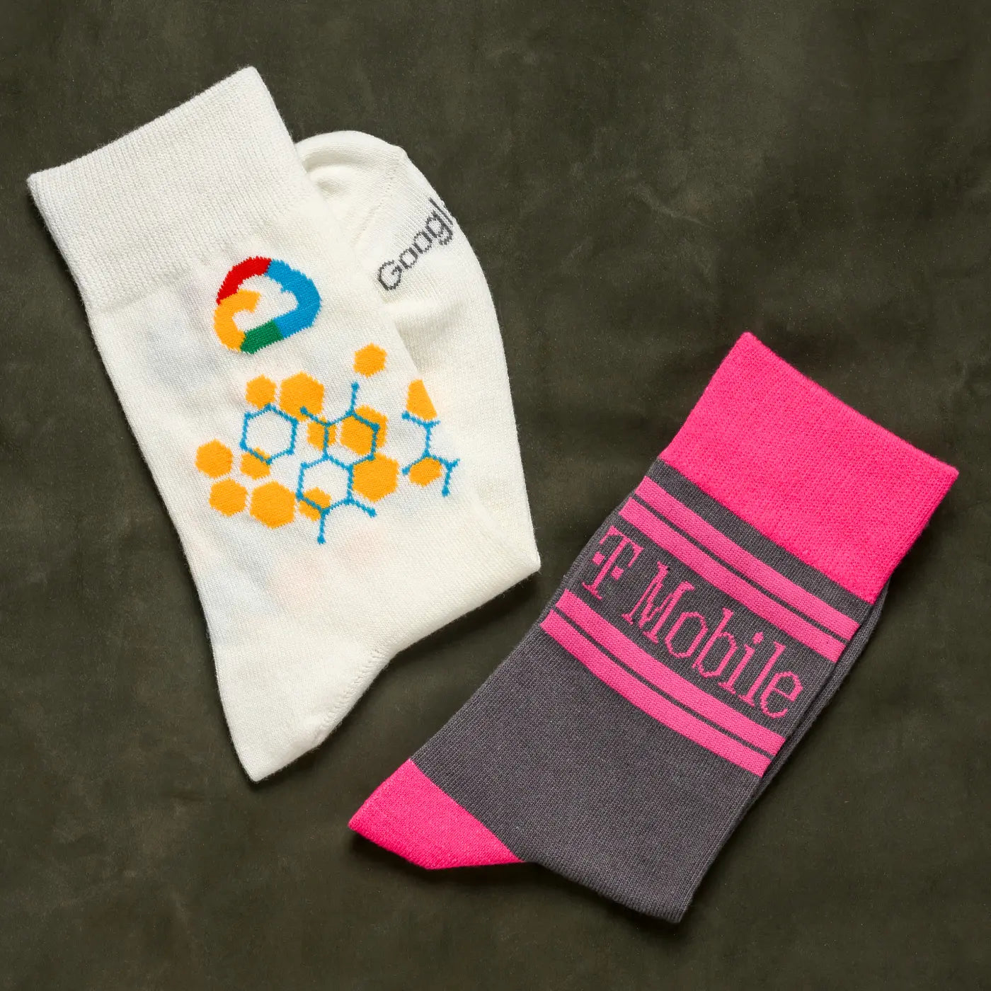 Custom Dress Socks with Logo