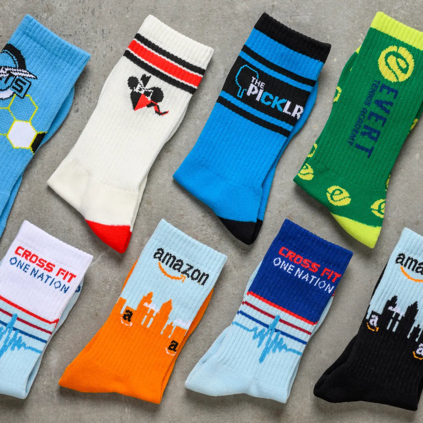 Custom Athletic Socks for Teams, Brands & Events