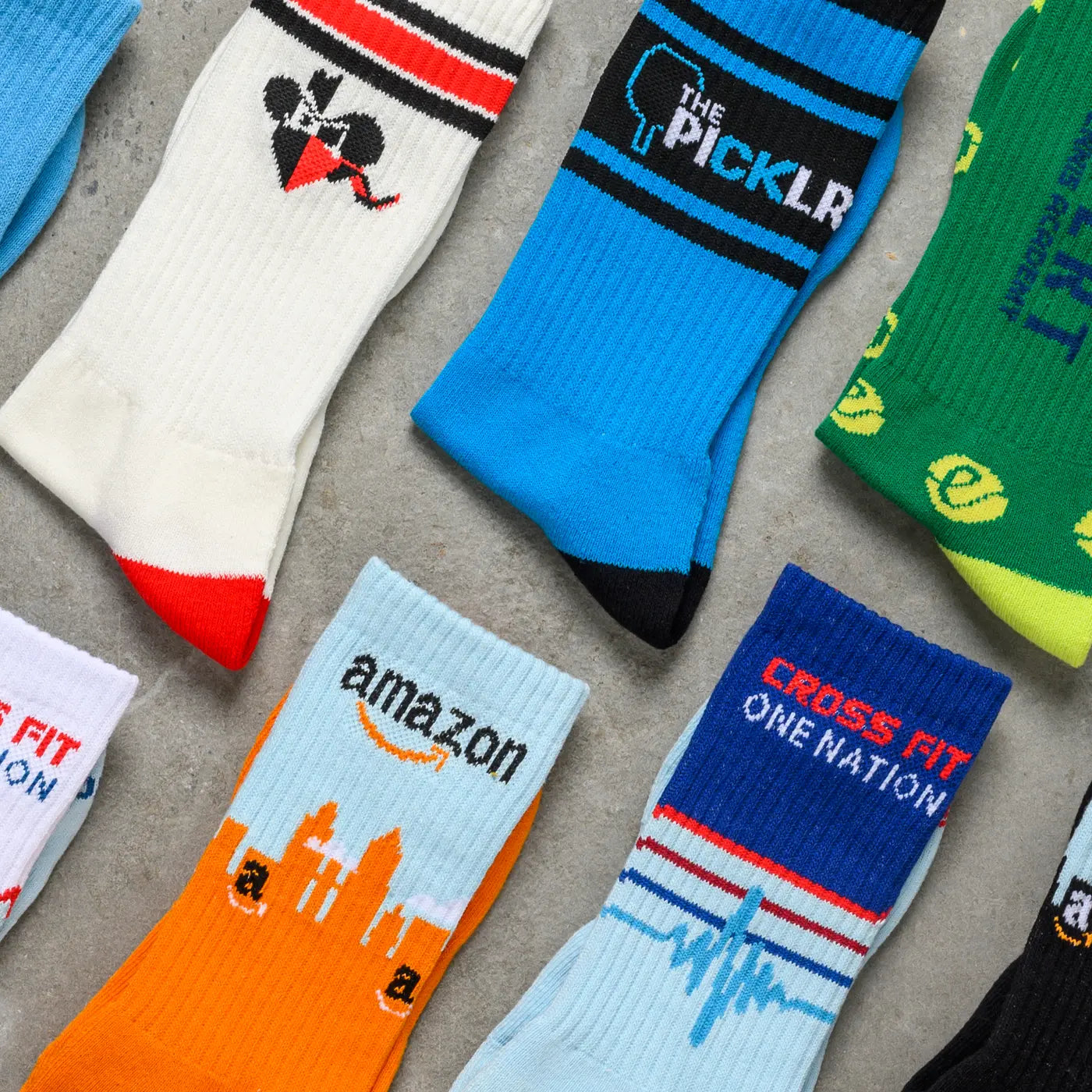 Custom Athletic Socks for Teams, Brands & Events