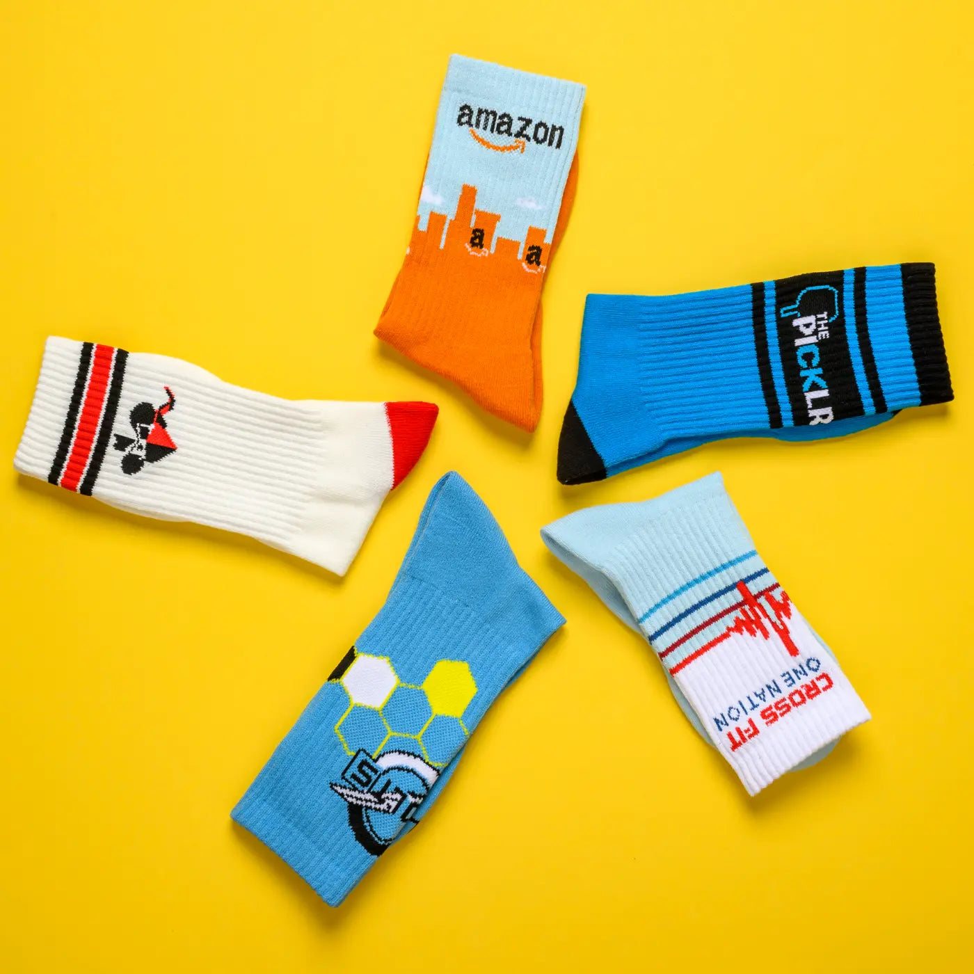 Custom Athletic Socks for Teams, Brands & Events