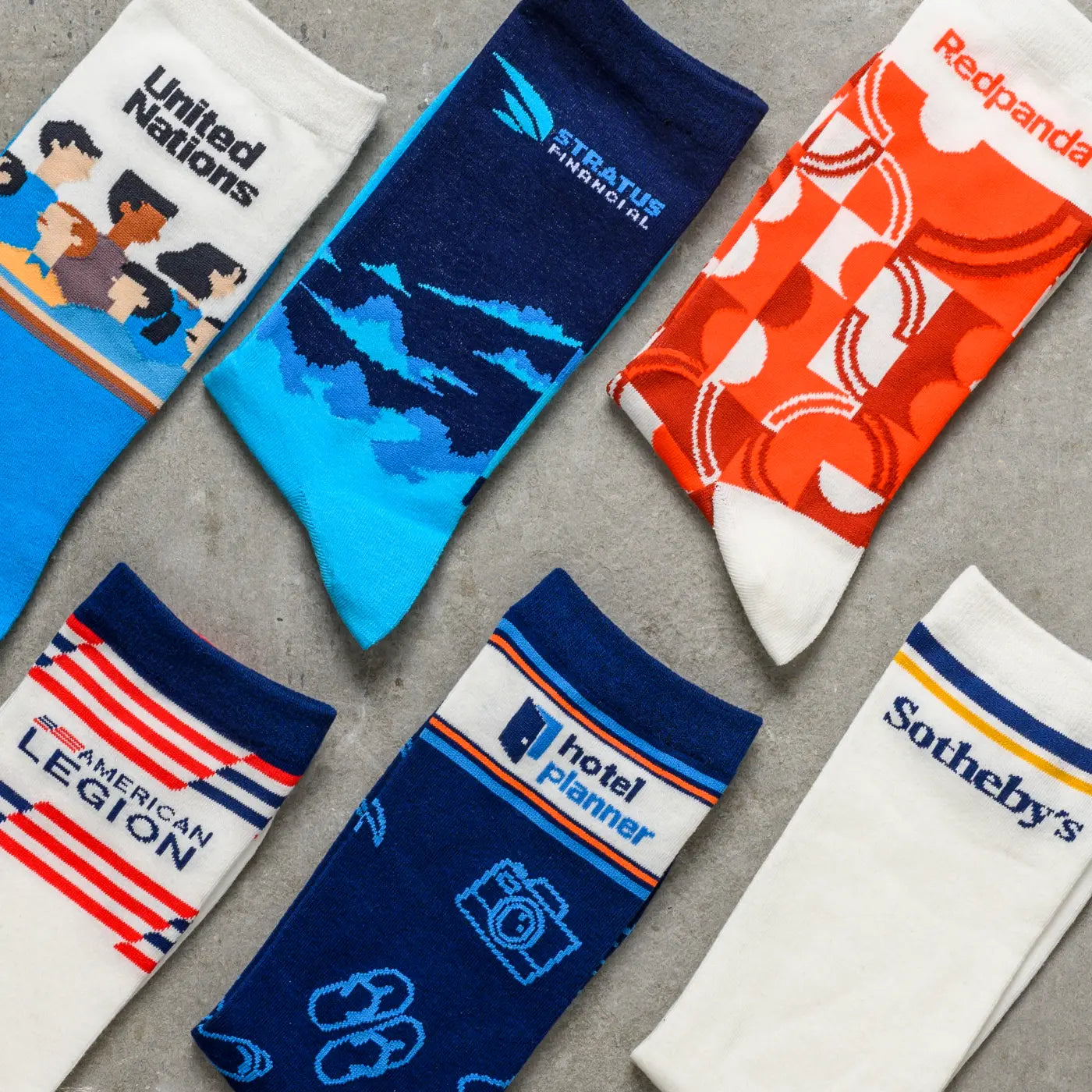 Custom Dress Socks with Logo