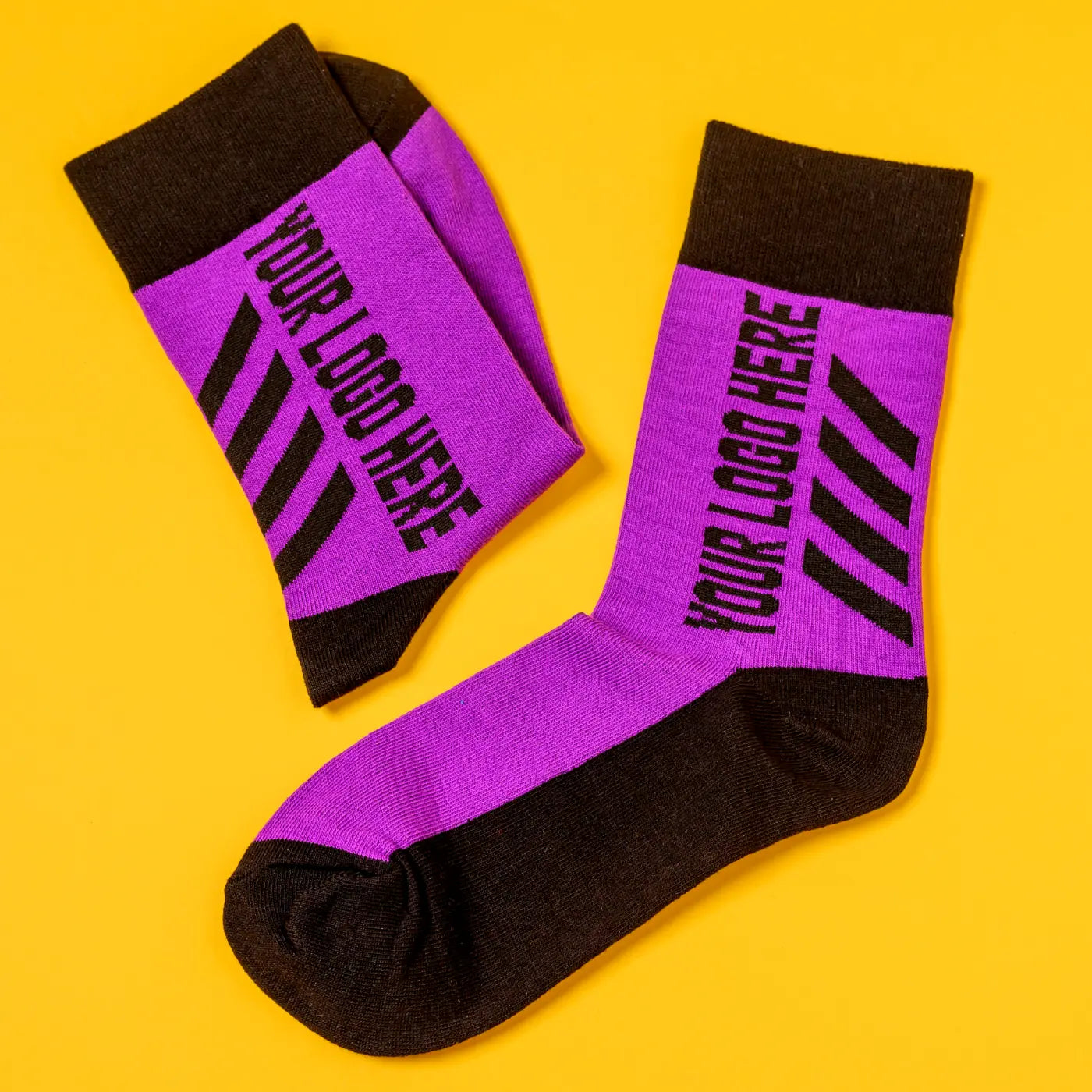 Custom Dress Socks with Logo